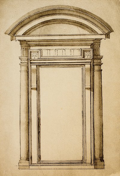 Eine Tür von Michelangelo Buonarroti